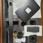 RAINDANCE Black Shower Set