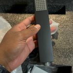 RAINDANCE Black Shower Set