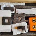 RAINDANCE Black Shower Set