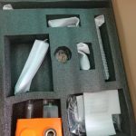 RAINDANCE Black Shower Set