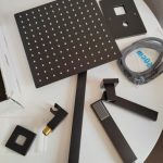 RAINDANCE Black Shower Set