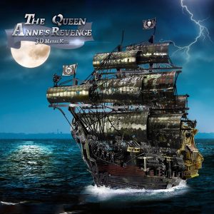 The Queen Anne's Revenge 3D Metal Puzzle 0 The Queen Anne's Revenge 3D Metal Puzzle