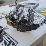 The Queen Anne's Revenge 3D Metal Puzzle