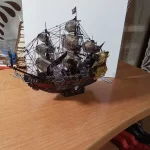The Queen Anne's Revenge 3D Metal Puzzle