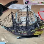 The Queen Anne's Revenge 3D Metal Puzzle