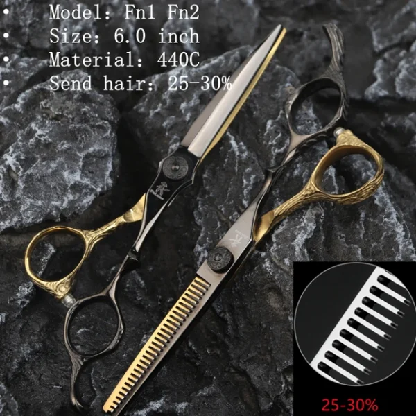 FNLU 6.0 Pro Hairdresser Shears