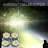 High-Power-LED-Flashlights-Camping-Torch-With-4-Lamp-Beads-And-COB-Side-Light-Rechargeable-Portable-2 ZOA High Power 4 LED Flashlights