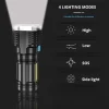 High-Power-LED-Flashlights-Camping-Torch-With-4-Lamp-Beads-And-COB-Side-Light-Rechargeable-Portable-4 ZOA High Power 4 LED Flashlights