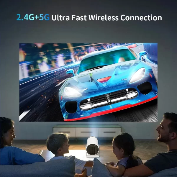 Salange-HY300-Smart-Projector-Android-11-0-MINI-Portable-5G-WIFI-Home-Cinema-720P-for-SAMSUNG-1 MAGICTOR HY300 Smart Projector