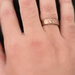 REKI Tibetan Hand Hammered Copper Ring