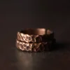 REKI Tibetan Hand Hammered Copper Ring