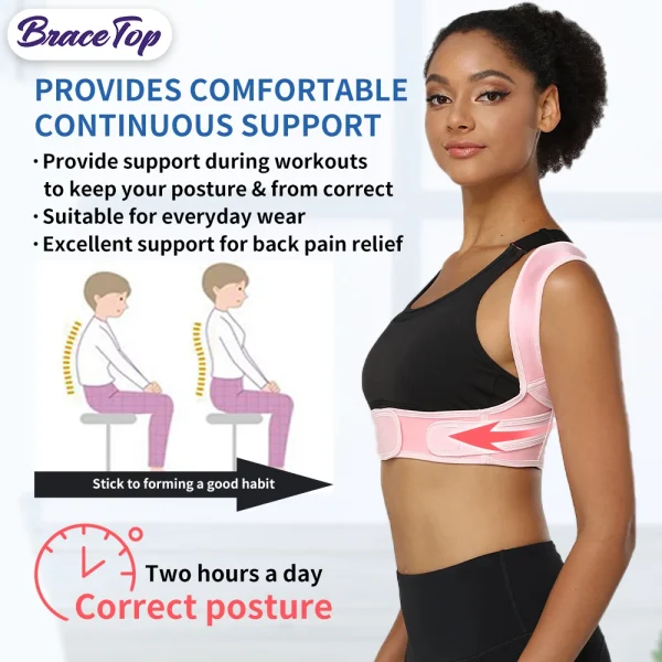 kf-Sf4382926d8414a0f8299282914b49cc1t-Adjustable-Posture-Corrector-Breathable-Upper-Back-Brace-Back-Support-Straightener-for-Neck-Shoulder-Clavicle-Lumbar-Pain BRACE-UP Adjustable Posture Corrector