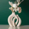 INFINY Hollow Nordic Ceramic Vase