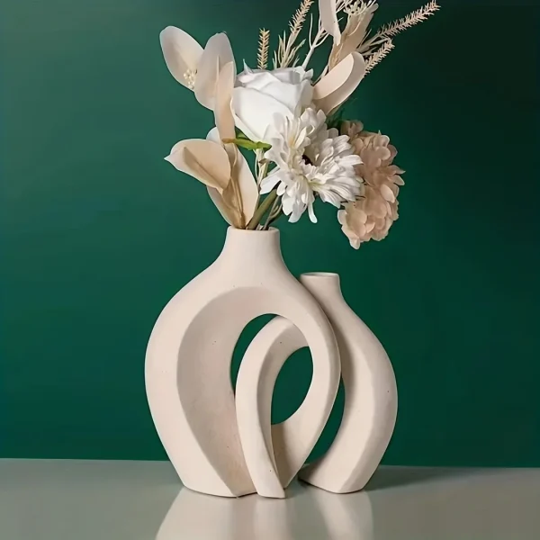 INFINY Hollow Nordic Ceramic Vase