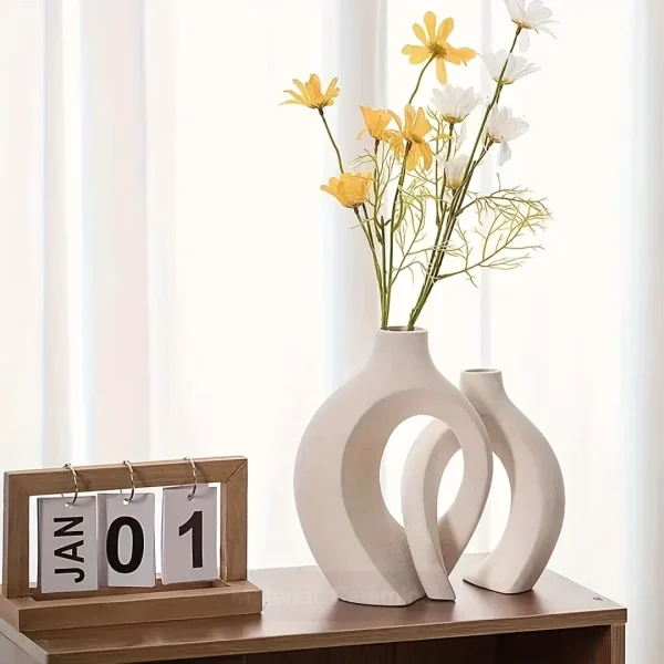 INFINY Hollow Nordic Ceramic Vase